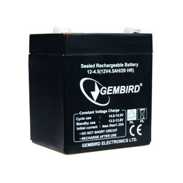 Gembird Akumulator 12V/4.5Ah (BAT-12V4.5AH)