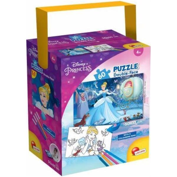 Lisciani Puzzle w tubie Mini 60 Kopciuszek