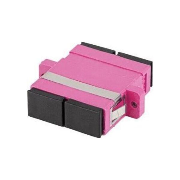 Lanberg ADAPTER ŚWIATŁOWODOWY MM SC/UPC DUPLEX OM4 LANBERG