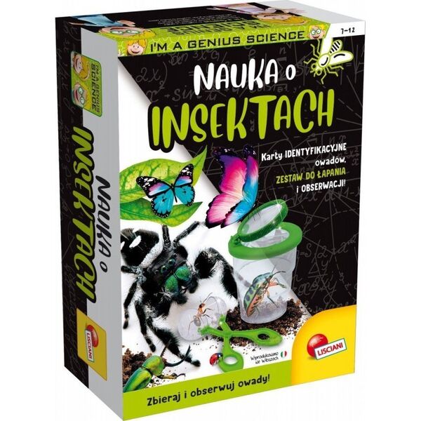 Lisciani Zestaw naukowy Im a Genius Nauka o insektach