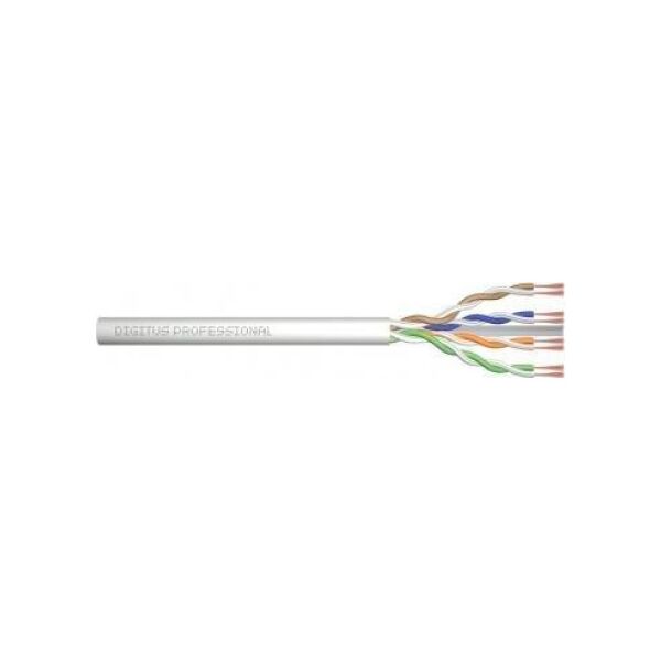 Digitus DIGITUS Roh-Patchkabel Cat6 U/UTP tw.Pair 305m grau AWG26/7