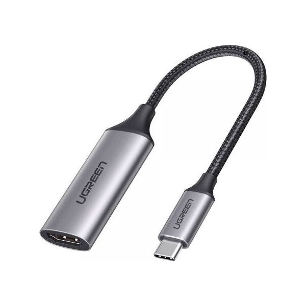 Adapter USB Ugreen USB-C - HDMI Srebrny  (UGR330GRY)