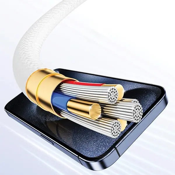 Kabel USB Awei AWEI kabel CL-219T USB-C na USB-C 60W czarny/black iPhone 15