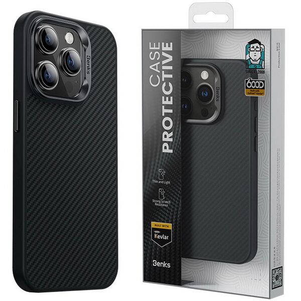 Benks Anti-drop Magnetic Case Kevlar 600D Apple iPhone 15 Plus / 14 Plus BKS236 6948005994570