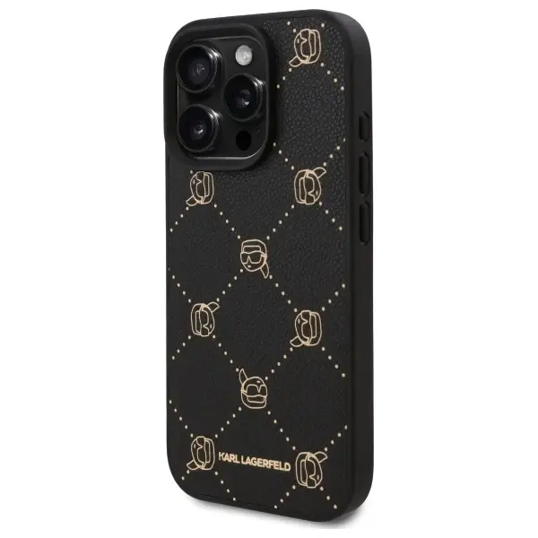 Karl Lagerfeld case for iPhone 16 Pro Max 6,9&quot; KLHMP16XPGKHPHK black Hard Karl Head MagSafe 3666339294212