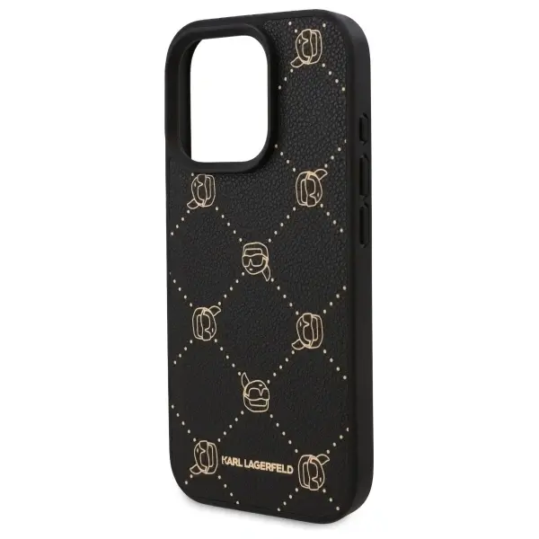 Karl Lagerfeld case for iPhone 16 Pro Max 6,9&quot; KLHMP16XPGKHPHK black Hard Karl Head MagSafe 3666339294212