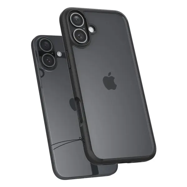 Spigen Spigen Ultra Hybrid iPhone 16 matte black/czarny ACS08201