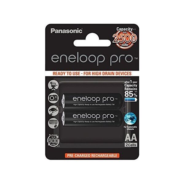 Panasonic Akumulator Eneloop Pro AA / R6 2500mAh 2 szt.