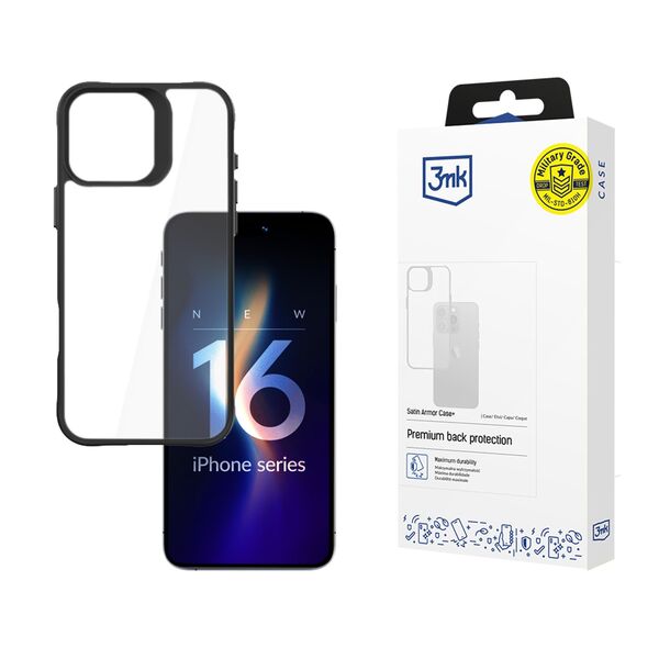 3mk Satin Armor Case+ for Iphone 16 Pro Max 5903108586566