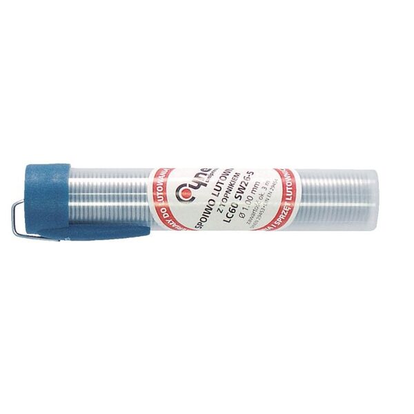 Mega Cyna z kalafonią do lutowania 1.0mm, 3m (60319)