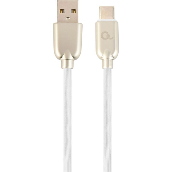 Kabel USB Gembird USB-A - 2 m Biały (CC-USB2R-AMCM-2M-W)