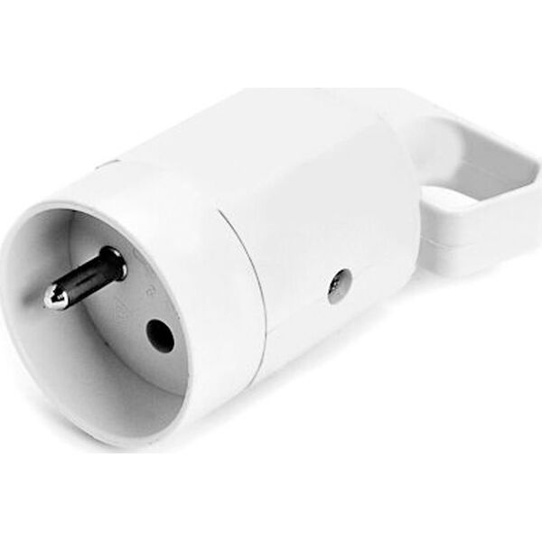 ViPlast ViPlast Gniazdo przenośne z uchwytem i uziemieniem 16A 250V białe 315-01
