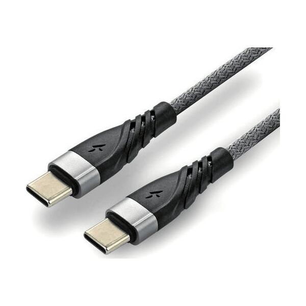 Kabel USB EverActive USB-C - USB-C 2 m Czarny (CBB-2PD3)