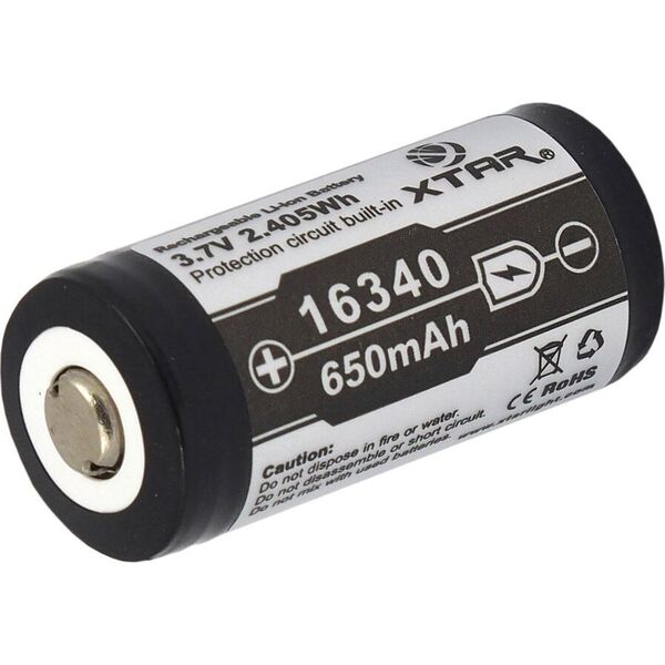 Xtar Akumulator 16340 650mAh 1 szt.