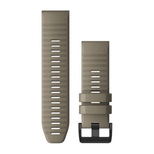 Garmin Pasek silikonowy na nadgarstek QuickFit 26 (piaskowy / czarna sprzączka) (010-12864-02)