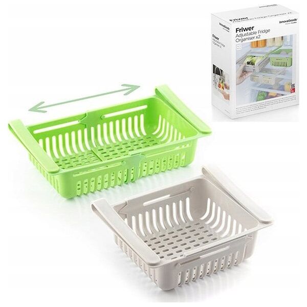 InnovaGoods InnovaGoods Pojemnik półki na owoce x 2szt