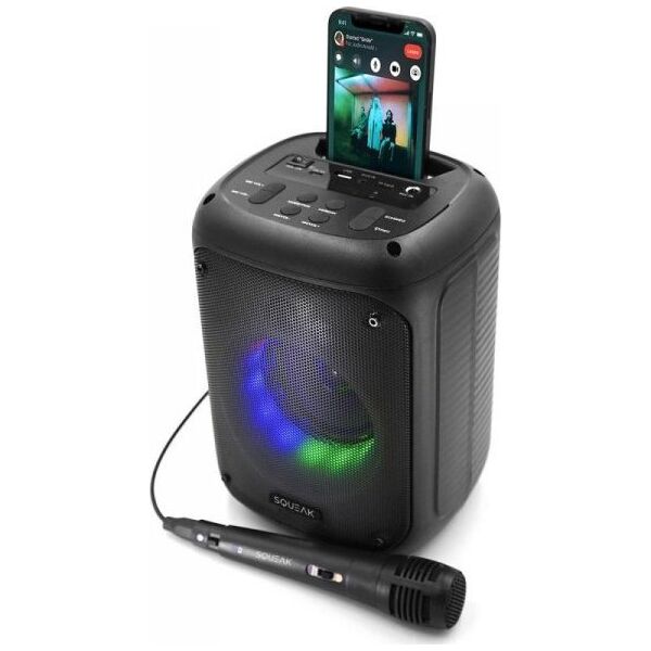 Głośnik SQUEAK Głośnik karaoke SQUEAK Beatflow Bluetooth 5.0 + EDR