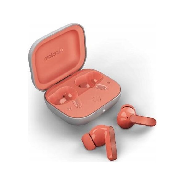 Słuchawki Motorola Motorola moto buds, headset (coral)