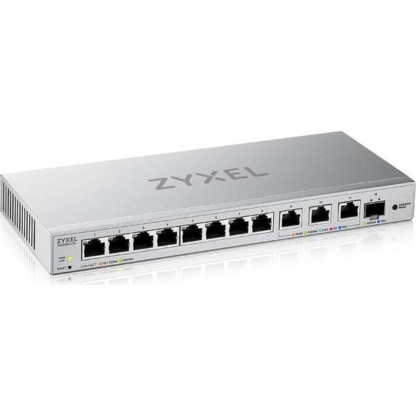 Switch ZyXEL ZyXEL XGS1250-12V2 12-Port MultiGig Switch 8x1G 3x 1/2.5/5/10G