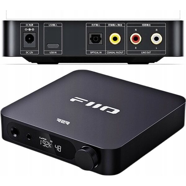 Wzmacniacz słuchawkowy FiiO FiiO K11 R2R - Black - Stacjonarny wzmacniacz słuchawkowy z DAC