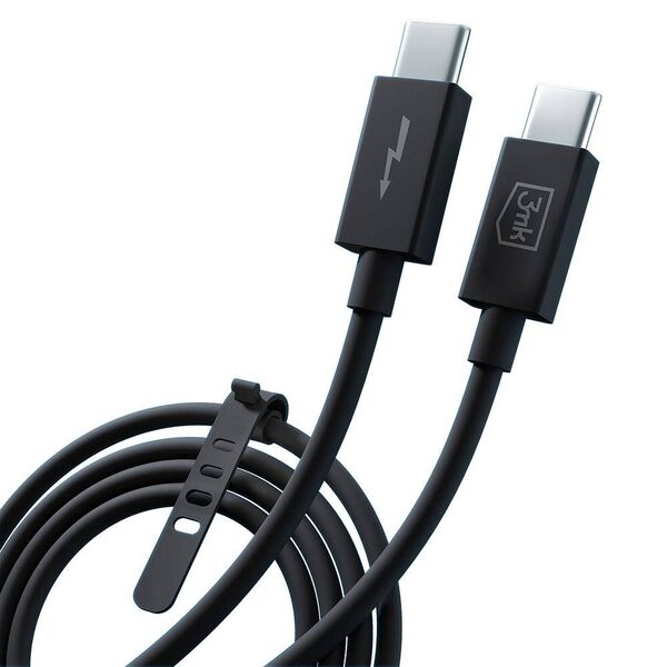 3MK HYPER THUNDERBOLT CABLE 240W Black 5903108515139