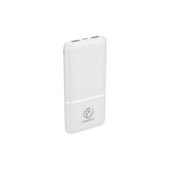 Rebeltec power bank P10 10W 10000mAh white 5902539601732