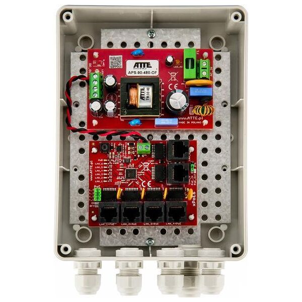 Atte SWITCH 5-PORTOWY POE ATTE IP-5-11-M2