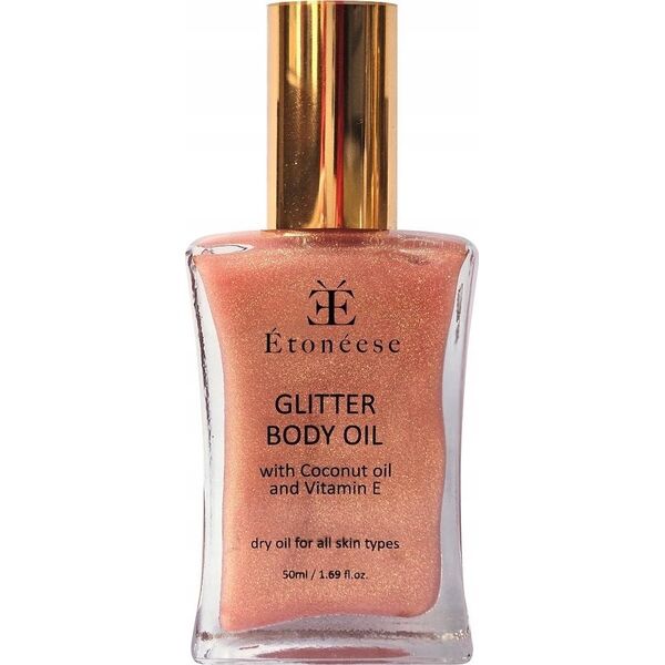 Alkotest ETONEESE_Suchy olejek do ciała ze złotymi drobinkami Glow Rose 100ml