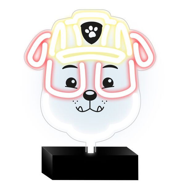 Neon LED on a stand Paw Patrol - Rubble OW-120446 5902983629672
