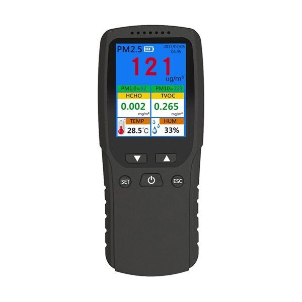 Dienmern Laserowy Czujnik Smogu 8w1 Pyłomierz Pm 10 2.5 1.0 (SB4294)