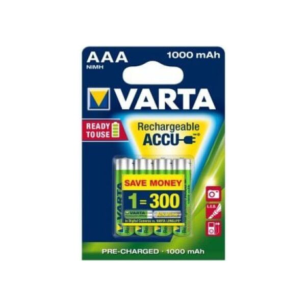 Varta Akumulator AAA / R03 1000mAh 4 szt.