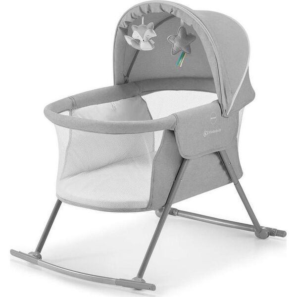 KinderKraft Kinderkraft Łóżeczko/kołyska LOVI grey