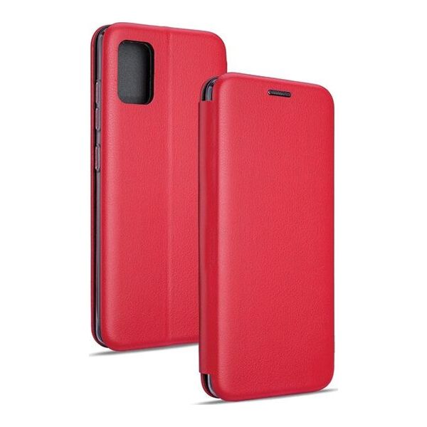 Etui Book Magnetic Samsung A21s A217 czerwony/red
