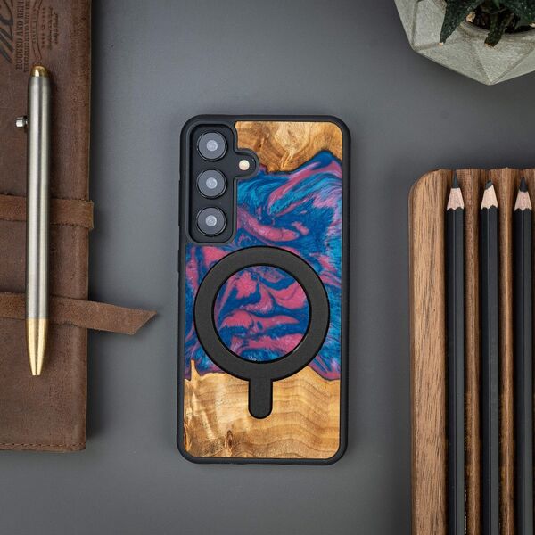 Bewood Unique case for Samsung Galaxy A55 5G Neons Paris with MagSafe 5906306015890