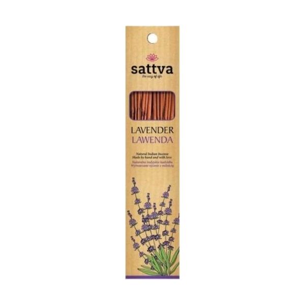 Sattva Naturalne Kadzidła Lawenda Incense 15szt.