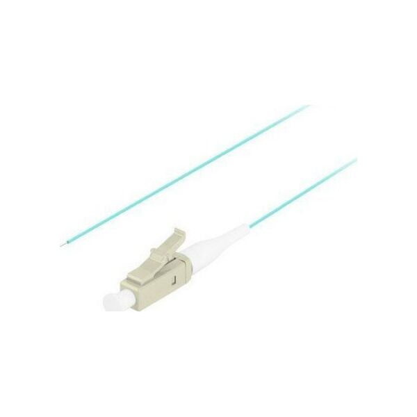 Lanberg Pigtail MM LC/UPC OM3 Easy Strip 50/125 2M aqua