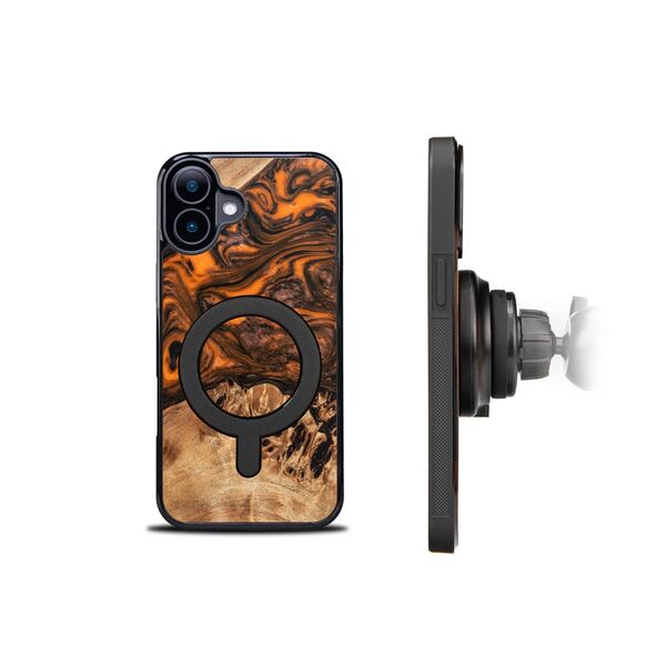 Bewood Unique case for iPhone 16 Plus 6,7&quot; Orange with MagSafe 5906306016842