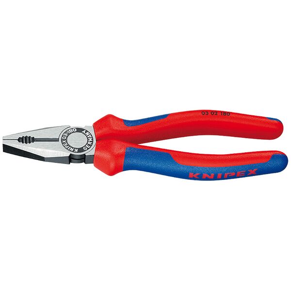 Knipex Szczypce uniwersalne rękojeść wielokomponentowa 200mm (03 02 200)
