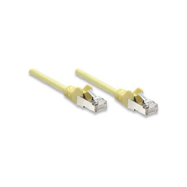 Manhattan Intellinet Patch kabel Cat6 UTP 0,5m żółty (342339)