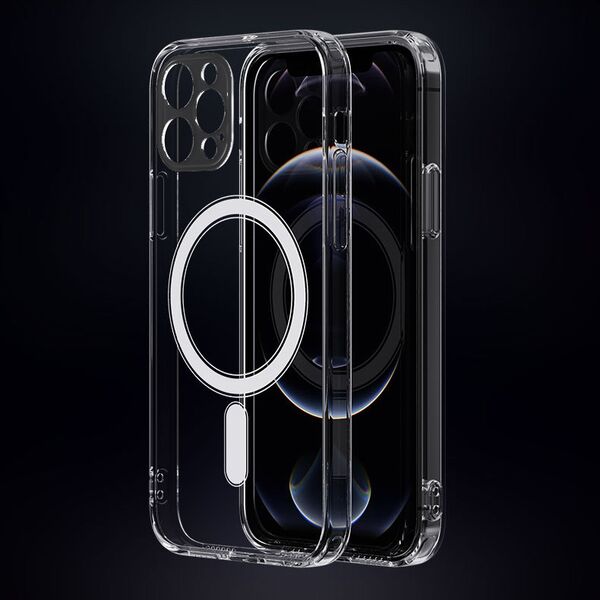 Anti Shock 1,5 mm Mag case for iPhone 16 Plus 6,7&quot; transparent camera protection 5906961915580