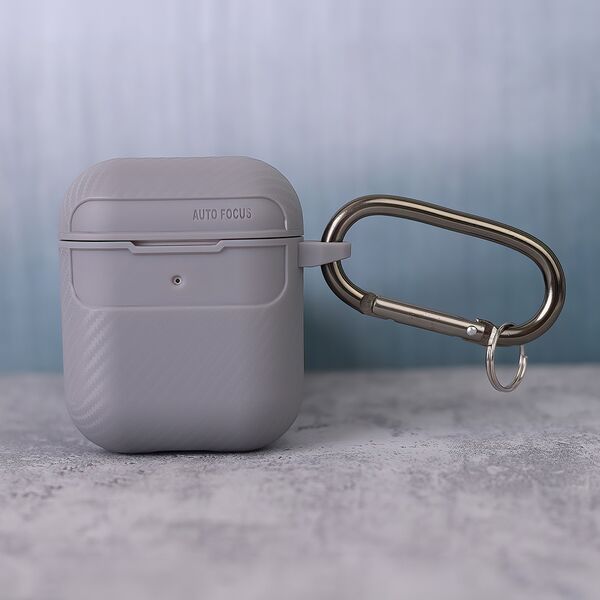 Carbon case for Airpods 4 with ANC grey 5906961927514