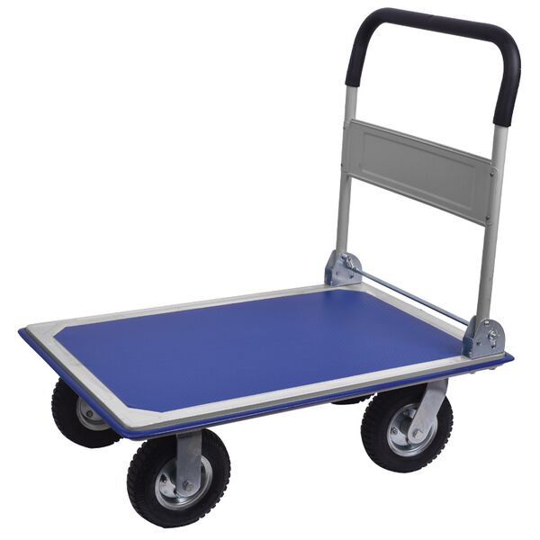 EXPRESS ΠΛΑΤΦΟΡΜΑ ΜΕΤΑΛΛΙΚΗ HEAVY DUTY 350 KG - 915Χ615 - 4 ΤΡΟΧΟΙ TPR Φ 220 mm 631427 έως 12 άτοκες δόσεις