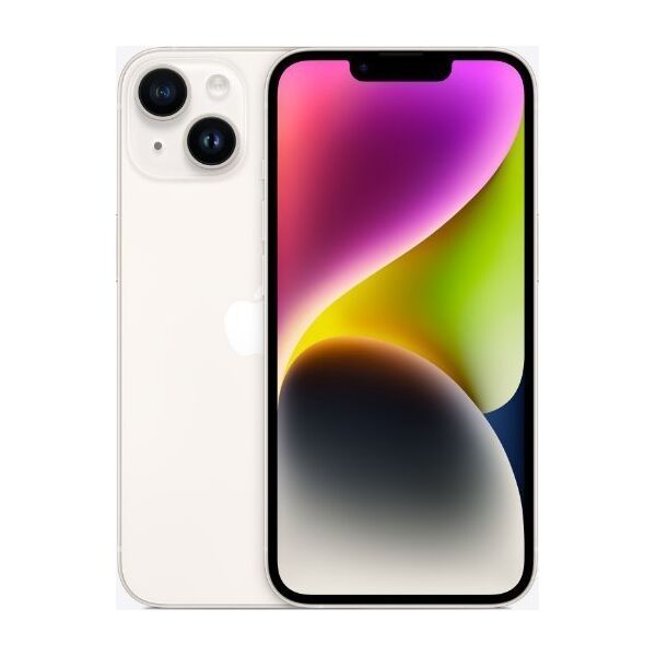 Smartfon Apple iPhone 14 256GB Starlight (MPW43)