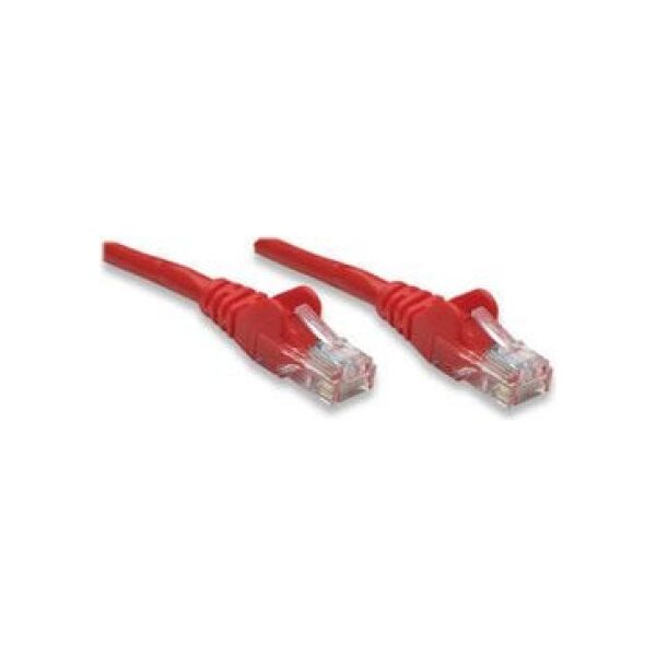 Intellinet Network Solutions patch cord RJ45, snagless, kat. 5e UTP, 3m czerwony (319799)