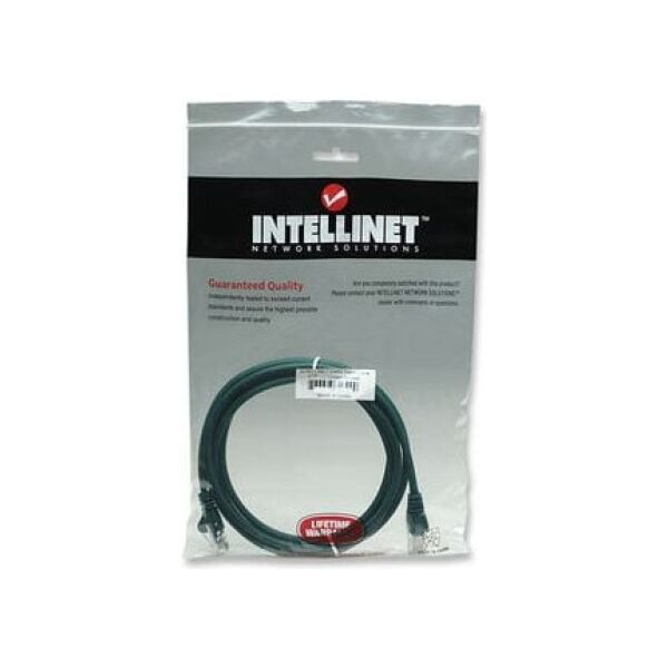 Intellinet Network Solutions Patch kabel Cat5e UTP 3m zielony (319782)