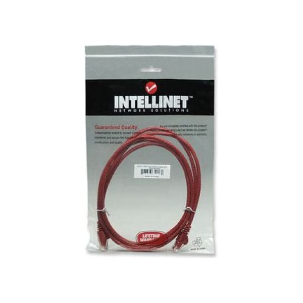 Intellinet Network Solutions Patch kabel Cat6 UTP 1m czerwony (342148)