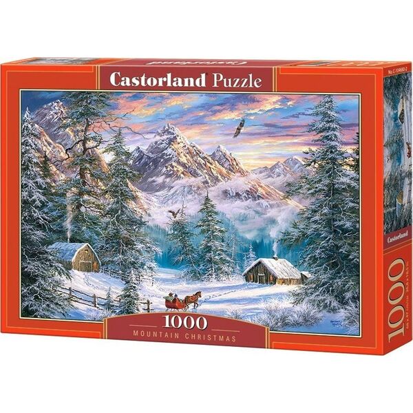 Castorland Puzzle 1000 elementów Zima w górach