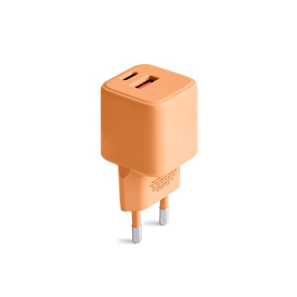 COLORUM wall charger USB-A + USB-C PD 30W CLS30-AC-14 x Peach Fuzz 5907457731189