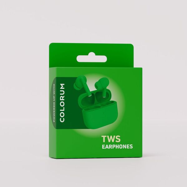 COLORUM TWS Bluetooth earphones CTWS-04 xGreen 5907457718685