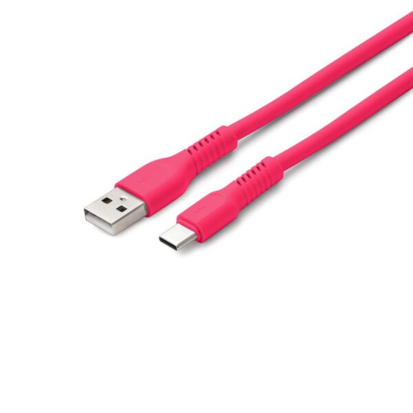 COLORUM cable USB-A - USB-C 1,8m 3A CK60-AC-02 xMagenta 5907457718524